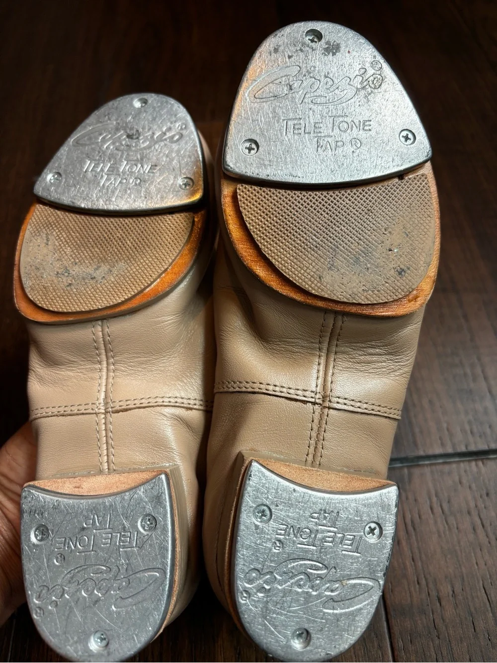 Capezio Chilren’s Teletone Tap Shoe in Tan